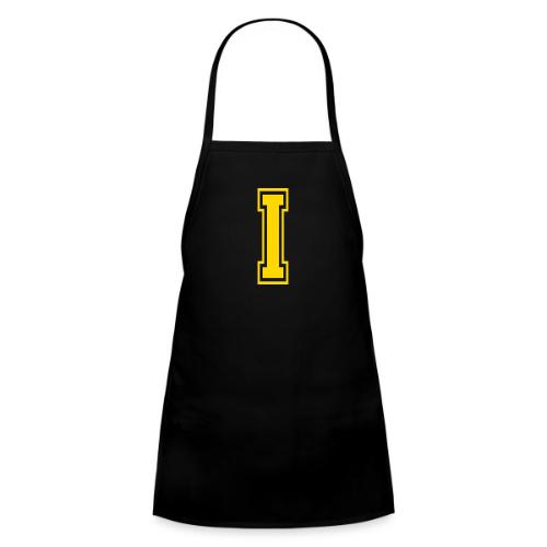Letter I – Capital Athletic Alphabet Monogram - Kids' Apron