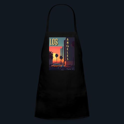 Vintage car in Hollywood Los Angeles - Kids' Apron
