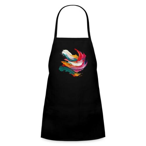 Colorful brushstrokes - Kids' Apron