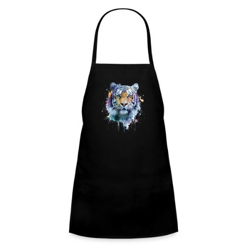 Splash-Art Tiger Face - Kids' Apron