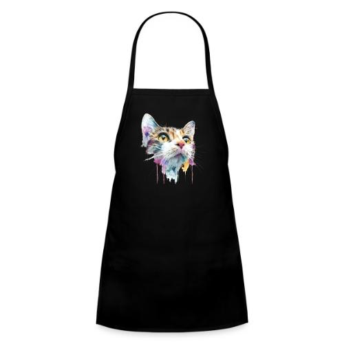 Chromatic Cat Splash - Kids' Apron
