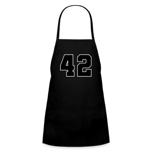 Varsity Number 42 Sports Style - Kids' Apron