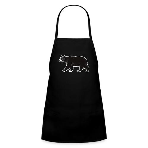 Midnight Black Bear - Kids' Apron