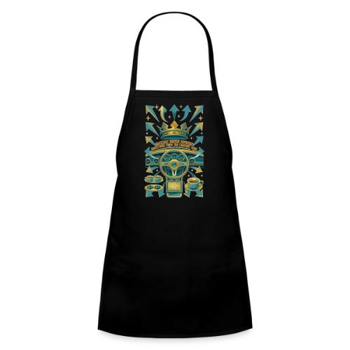 Backseat Driver T Shirt, Funny Dad Gift - Kids' Apron