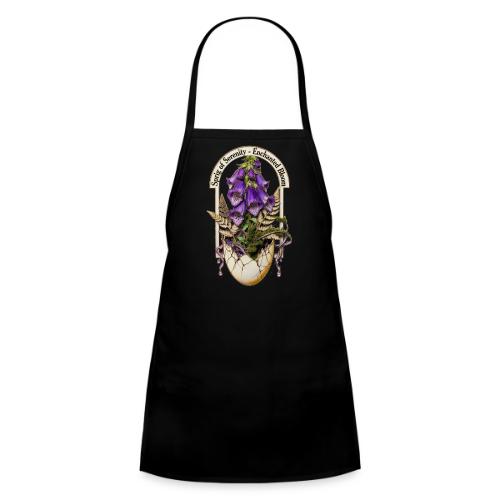 Spring Serenity Foxglove Tee, Easter Gift for wife - Kids' Apron