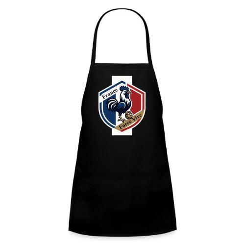 France Rooster T-Shirt, Bleu-Blanc-Rouge gift - Kids' Apron