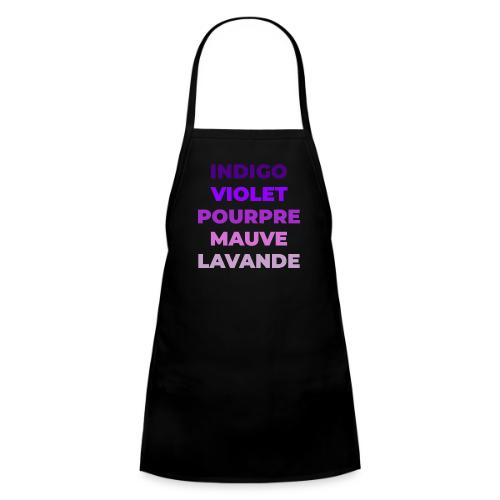 Shades of purple - Kids' Apron