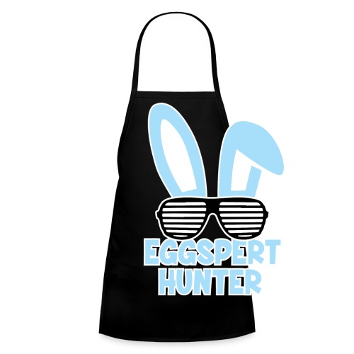 Eggspert Hunter Easter Bunny with Sunglasses - Kids' Apron