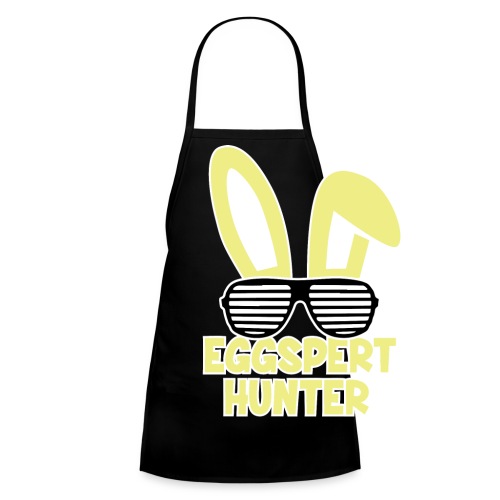Eggspert Hunter Easter Bunny with Sunglasses - Kids' Apron