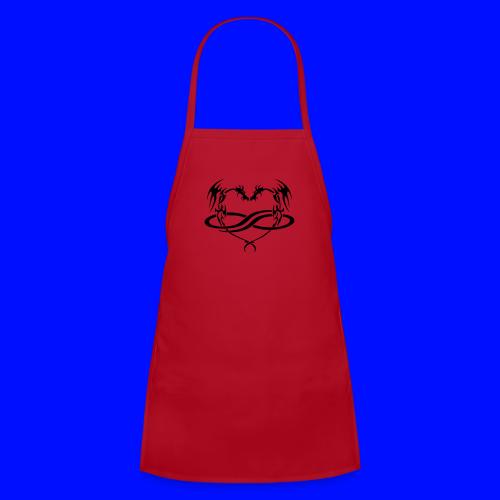 Polydragon (black) - Kids' Apron