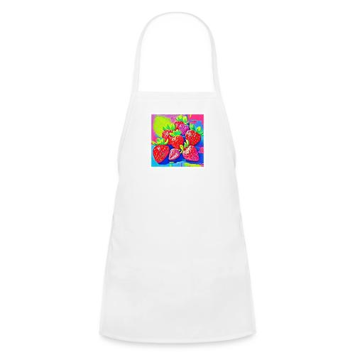 Pop Art Strawberries - Kids' Apron