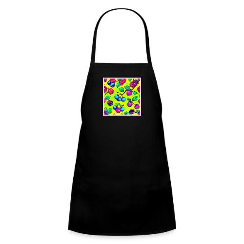 Bright Berry Fruit Pattern - Kids' Apron