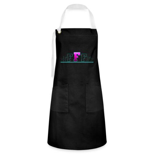 Letter F – Capital Varsity Alphabet Monogram - Artisan Apron