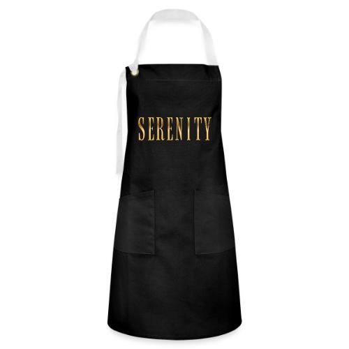 Serenity in Gold - Artisan Apron