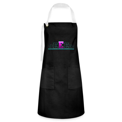 Letter E – Capital Varsity Alphabet Monogram - Artisan Apron