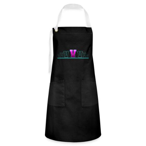 Letter V – Capital Varsity Alphabet Monogram - Artisan Apron