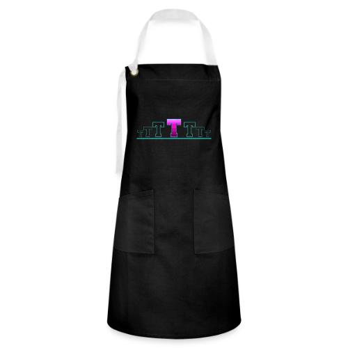 Letter T – Capital Varsity Alphabet Monogram - Artisan Apron