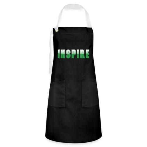 Inspire Word Art Design - Artisan Apron