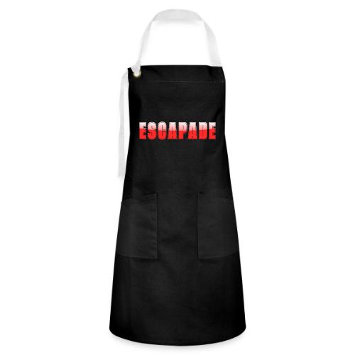 ESCAPADE Bold Typography Graphic Design - Artisan Apron
