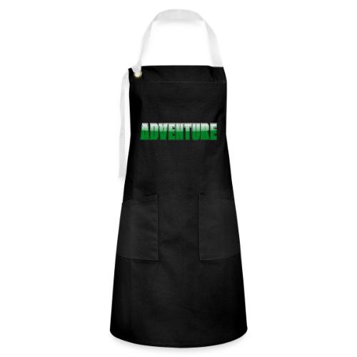 Adventure Typography Design for Apparel - Artisan Apron