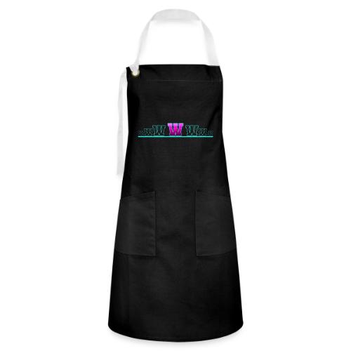 Letter W – Capital Varsity Alphabet Monogram - Artisan Apron