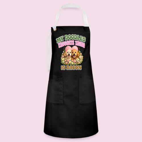 My Doodles Favorite Thing Is Bacon - Artisan Apron