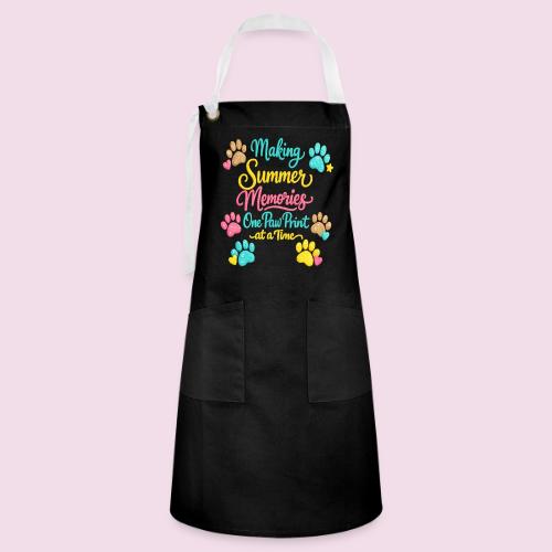 Making Summer Memories Faux Embroidery - Artisan Apron