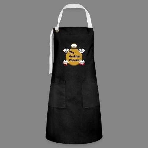 The Geekiest Podcast Logo - Artisan Apron
