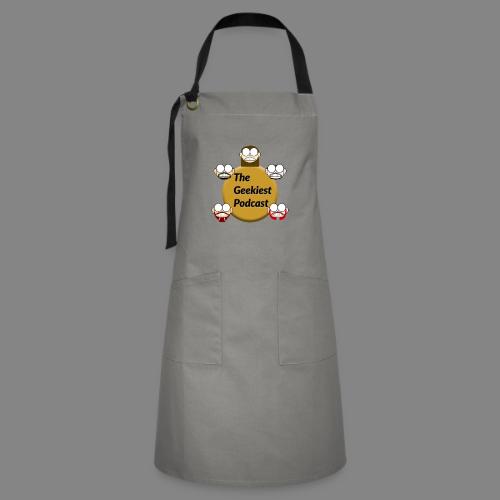 The Geekiest Podcast Logo - Artisan Apron