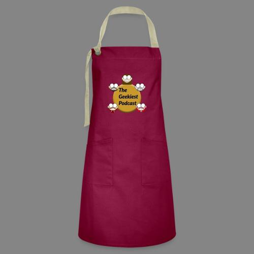 The Geekiest Podcast Logo - Artisan Apron