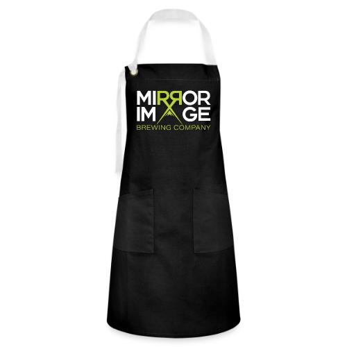 MIBCO Green_White - Artisan Apron