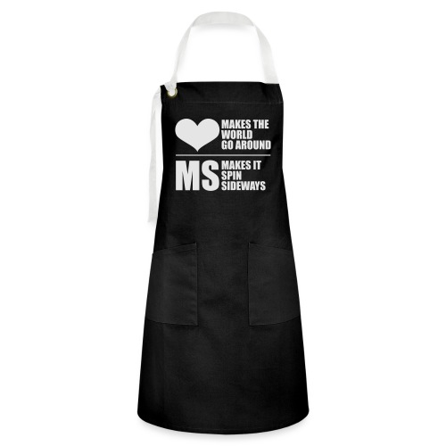 MS Makes the World spin - Artisan Apron