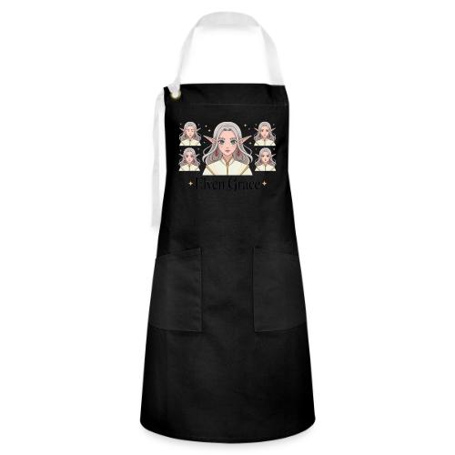 Elven Grace Fantasy Elf Maiden Graphic Magic - Artisan Apron