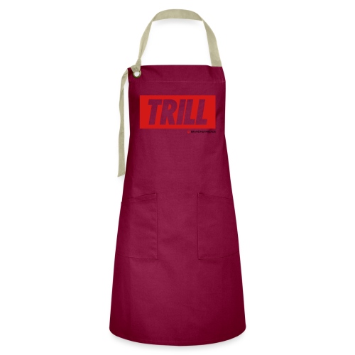 trill red iphone - Artisan Apron