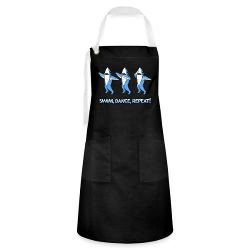 Dancing Sharks - Swim, Dance, Repeat - Artisan Apron