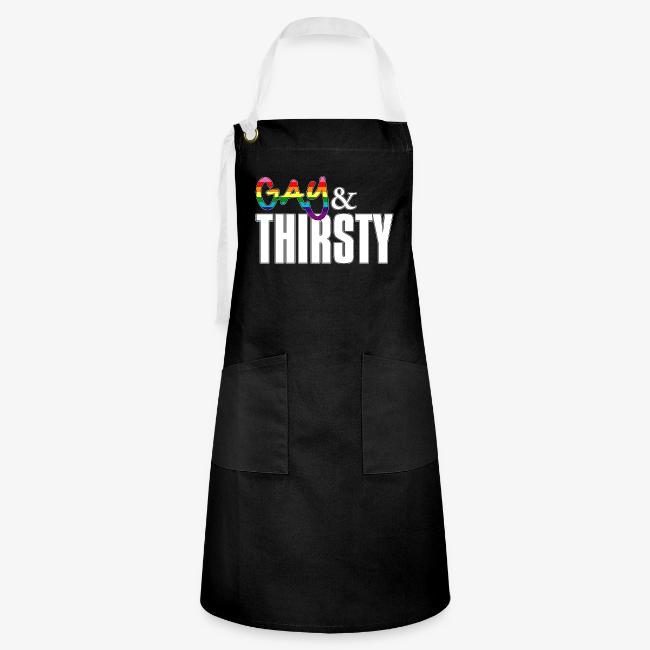 Gay and Thirsty LGBTQ Pride Flag