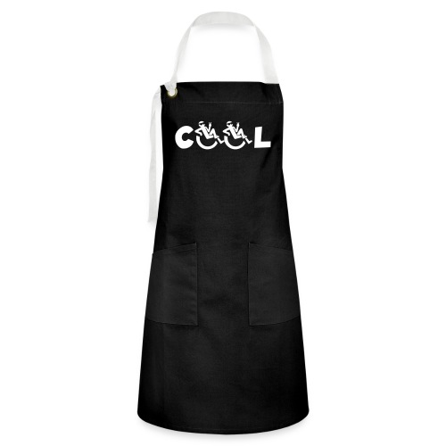 Cool in my wheelchair, chill in wheelchair, roller - Artisan Apron