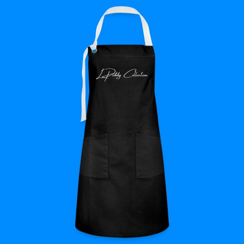 Official L.Piddy Collection Logo in White - Artisan Apron
