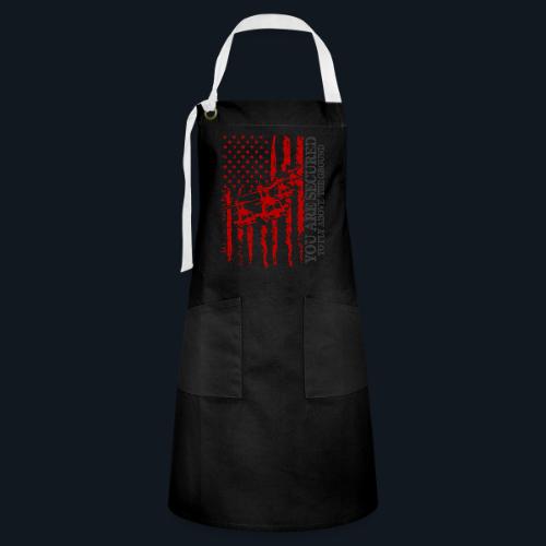 You are Secured To Fly Above The Ground - Artisan Apron