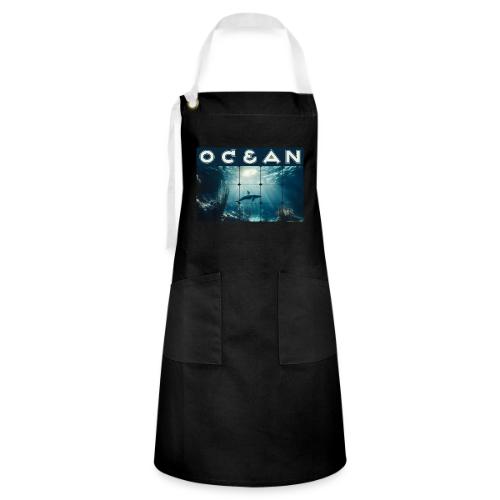 Ocean: Dolphin’s Serenity - Artisan Apron