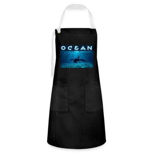Ocean: Orca in Motion - Artisan Apron