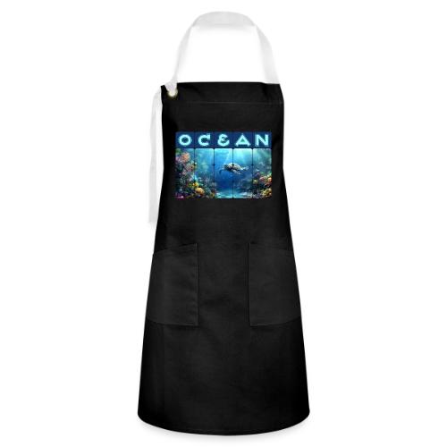 Ocean: Turtle Drift - Artisan Apron