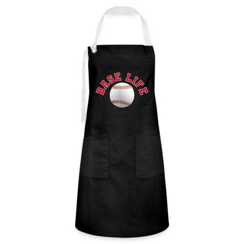 Baseball: Base Life Vibes - Artisan Apron
