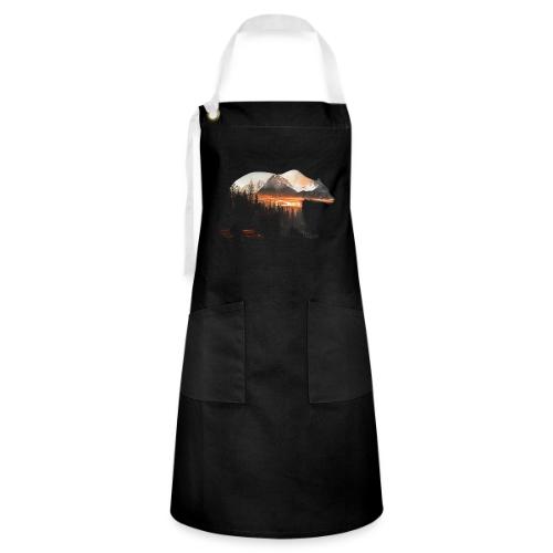 Canada Bear: fiery tones - Artisan Apron