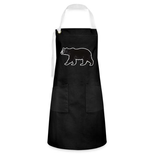 Midnight Black Bear - Artisan Apron