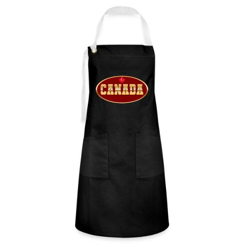 Canada in golden letters - Artisan Apron