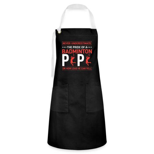 Pride of a Badminton Papa - Artisan Apron