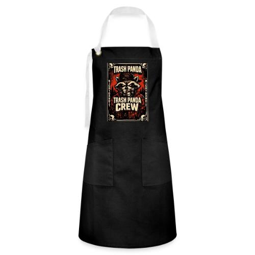 Midnight Forager Raccoon Mushroom Hunter - Artisan Apron