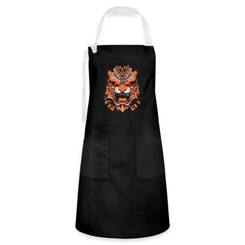 Tribal Demon Wolf Mask - Artisan Apron