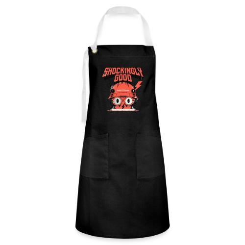 Funny Shockingly Good Electrician - Artisan Apron